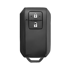 Folkswheel Toyota Hyryder | Glanza | Urban Cruiser Luxury Premium Metal Smart Car Key Cover Soft Silicon Car Case Key Case With Key Chain ( 2 Button )