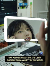 Load image into Gallery viewer, FolksWheel LED Car Sun Visor Mirror - 3 Light Modes, Rechargeable