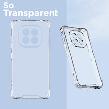 Load image into Gallery viewer, Transparent Raised Edges Shockproof Protective Phone Bumper Case for Oppo F29 5G PC + TPU Clear