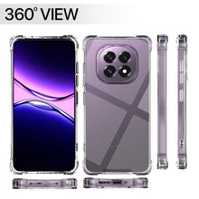 Load image into Gallery viewer, Transparent Raised Edges Shockproof Protective Phone Bumper Case for Oppo F29 5G PC + TPU Clear