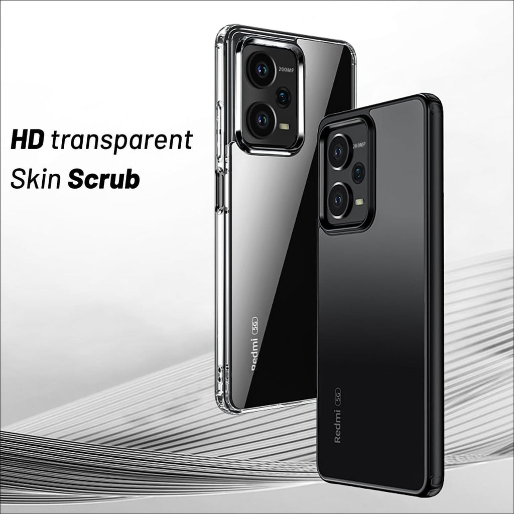 Redmi Note 12 Pro 5G / Poco X5 Pro 5G Back Cover Case | Hybrid - Crystal Clear