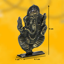 Load image into Gallery viewer, J K b K Idol for Pooja/Car Dashboard – Ganesha Metal