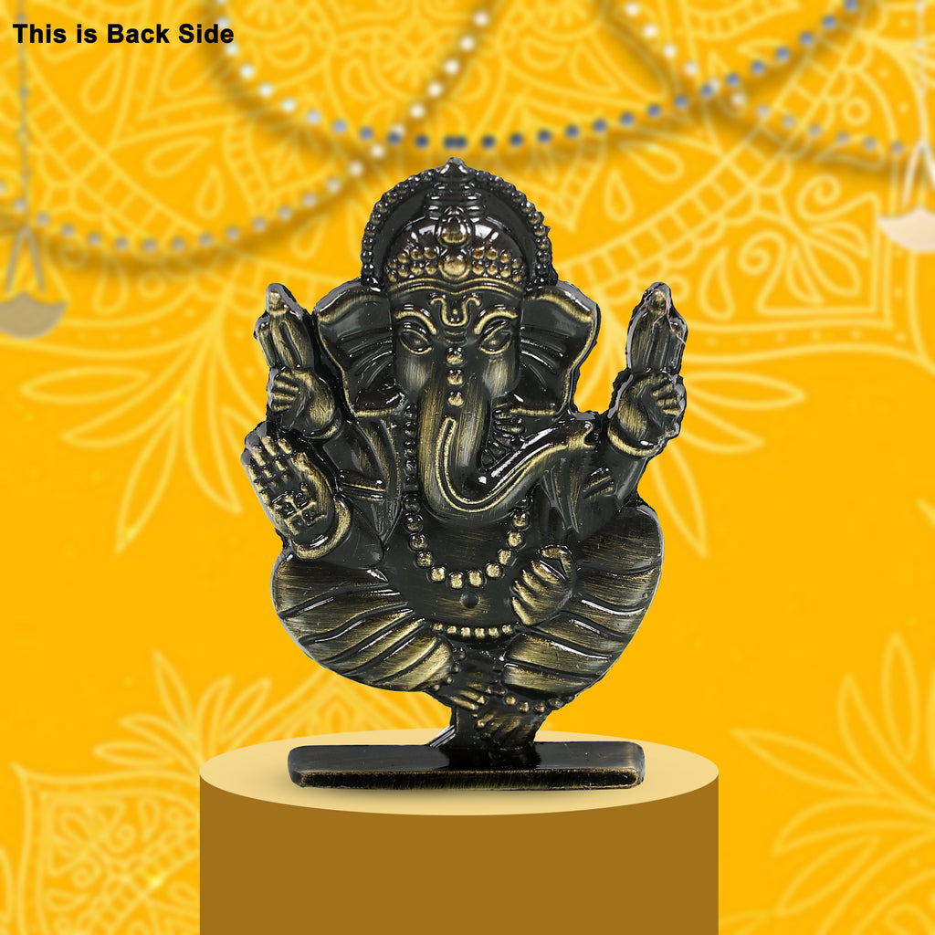 J K b K Idol for Pooja/Car Dashboard – Ganesha Metal