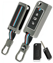 Load image into Gallery viewer, Folkswheel Mahindra XUV-500 Flip Key (3 Button Smart Flip Key)