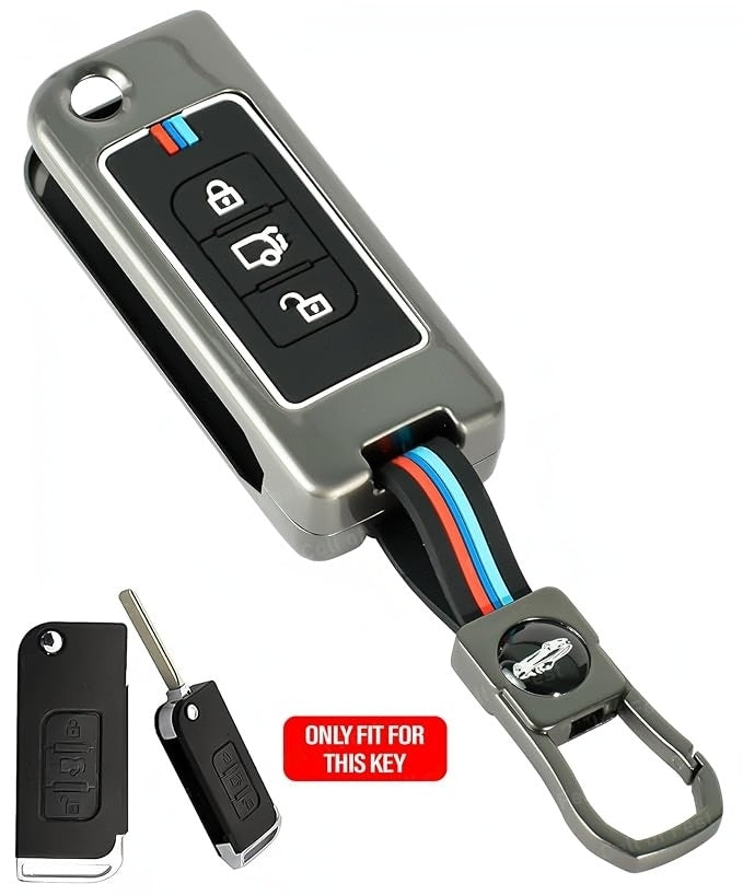 Folkswheel Mahindra XUV-500 Flip Key (3 Button Smart Flip Key)