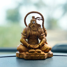 Load image into Gallery viewer, Pavan Sut Hanuman ji Antique Gold