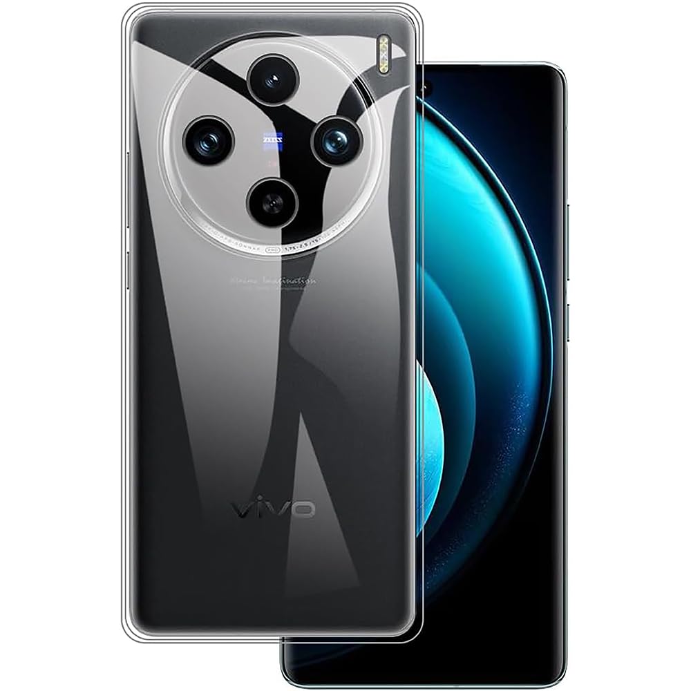 Case for Vivo X100 5G (Silicone_Transparent)