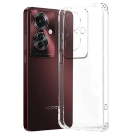 Shockproof Crystal Clear Back Cover Case for Oppo F25 Pro 5G
