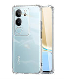 Vivo V29 Pro 5G, Bumper Exclusive Transparent Back Cover Clear Thin Case