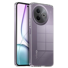 Shockproof Crystar Clear Back Case Cover for Vivo Y39 5G | Transparent Back Cover