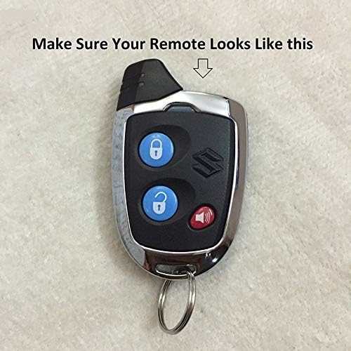 Folkswheel Maruti Suzuki Metal Key Cover 4 Button Nippon key folkswheel