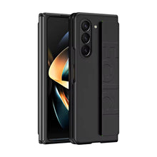 Load image into Gallery viewer, Folkswheel_Samsung Galaxy Z Fold 6 Silk Hard Shell Strap Holder Case