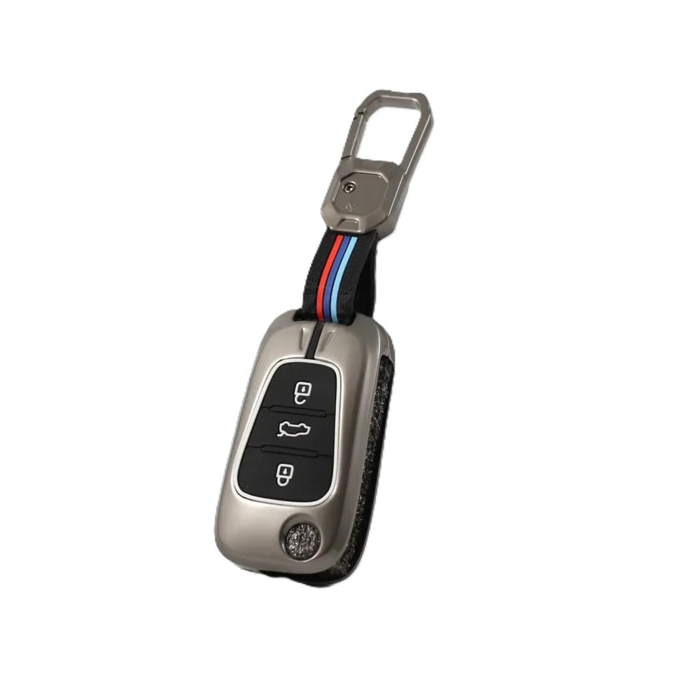 Folkswheel Hyundai Old Verna | Old Elentra | Old i20 Flip Key (3 Button Smart Flip Key)