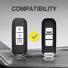 Load image into Gallery viewer, MG Car Key Cover Compatibility: Fit for MG Hector 3 Button Smart Key