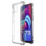 Anti Yellow Flexible TPU Transparent Back Cover for VIVO Y73 (5G)