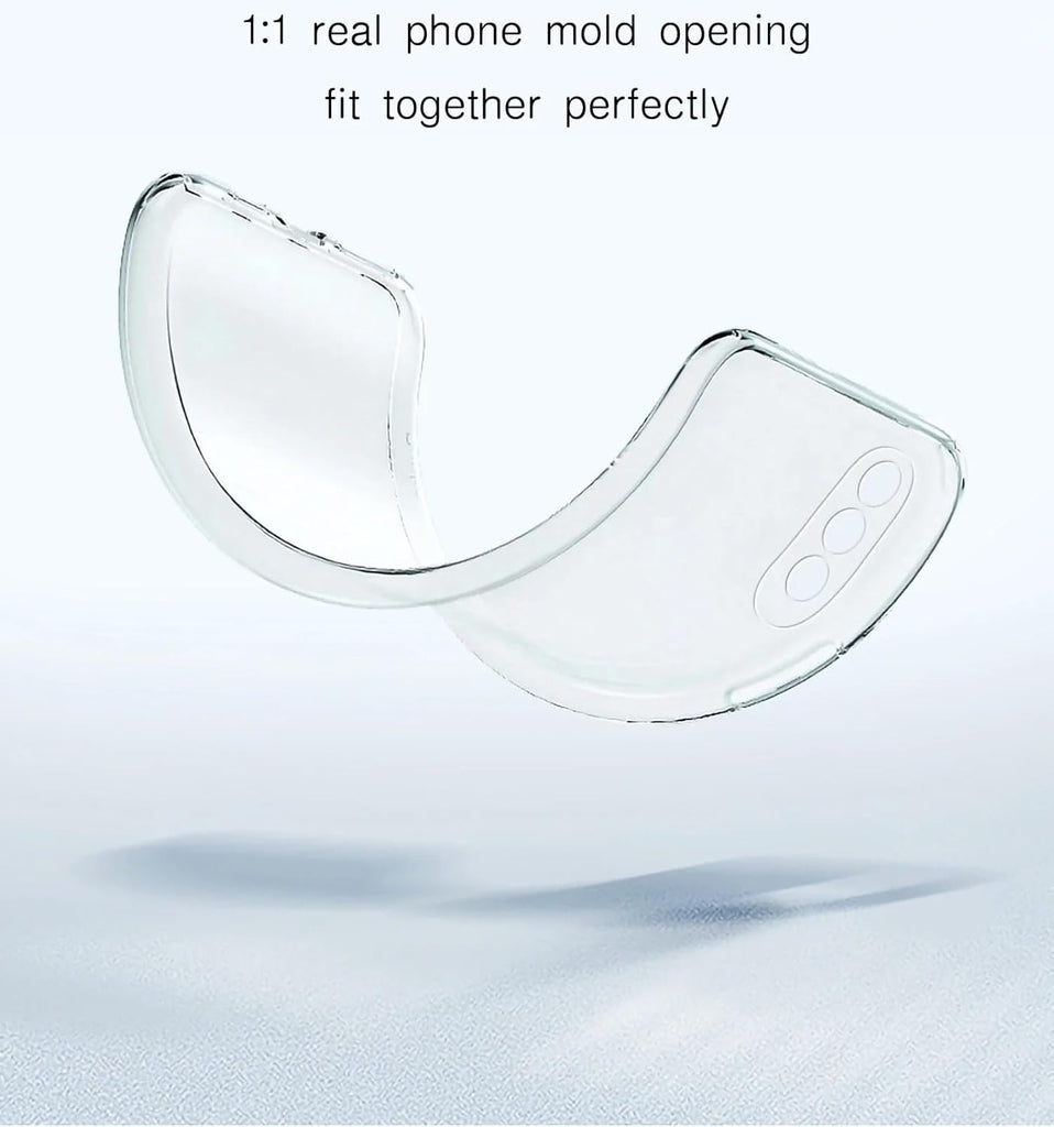 Stylish Silicone Back Cover Case for Oppo A3 Pro 5G | Scratch Resistant Protective Crystal Clear Transparent