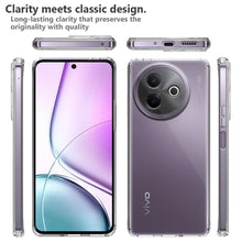 Load image into Gallery viewer, Shockproof Crystar Clear Back Case Cover for Vivo Y39 5G | Transparent Back Cover