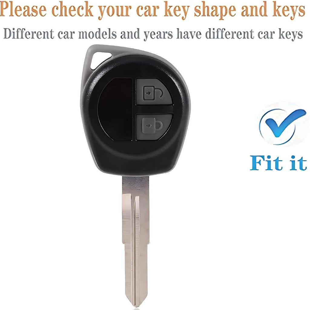 Folkswheel Combo | Suzuki Key Cover ( 2 Button ) | Seatbelt Extender ( 2 pcs)