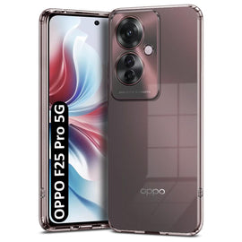Shockproof Crystal Clear Back Cover Case for Oppo F25 Pro 5G