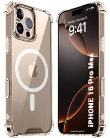 Crystal Clear Hard Back Shockproof Ultra-Hybrid Back Cover Case for iPhone