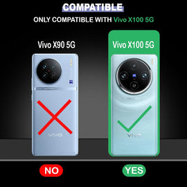 Case for Vivo X100 5G (Silicone_Transparent)