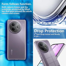 Load image into Gallery viewer, Shockproof Crystar Clear Back Case Cover for Vivo Y39 5G | Transparent Back Cover