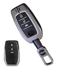 Load image into Gallery viewer, Folkswheel Combo | Toyota Key Cover ( 3 Button ) | Seatbelt Extender ( 2 pcs)