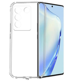 Back Cover Case for Vivo V27 5G / V27 Pro 5G Transparent