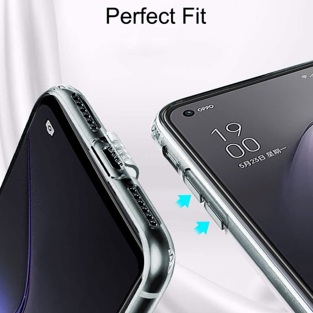 Best Camera Protection Back Cover Case for Oppo Reno 8 5G | Ultra Clear Soft Case