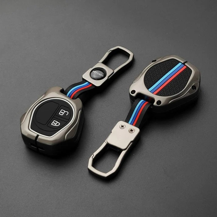 Metal Key Cover Compatibility Fit For Maruti Suzuki S Presso Baleno folkswheel
