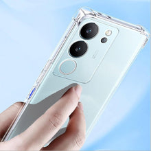 Load image into Gallery viewer, Vivo V29 Pro 5G, Bumper Exclusive Transparent Back Cover Clear Thin Case