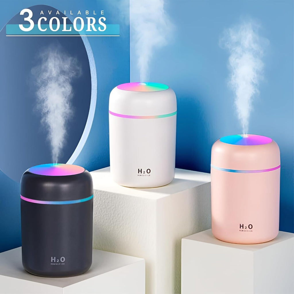 Folkswheel Humidifier for room moisture, aroma diffuser for home fragrance, essential oil diffuser Electric, Fragrance diffuser for home office and car, Ultrasonic Air humidifier