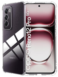 Flexible Back Cover for [ Oppo Reno 12 Pro 5G / Reno12 Pro 5G ] - Transparent