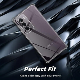 Crystal Clear Back Cover Case for [ Oppo Reno 12 5G / Reno12 5G ]