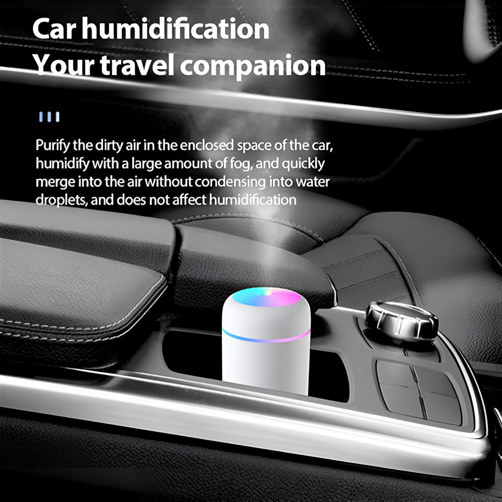 Folkswheel Humidifier for room moisture, aroma diffuser for home fragrance, essential oil diffuser Electric, Fragrance diffuser for home office and car, Ultrasonic Air humidifier