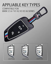 Load image into Gallery viewer, Metal Silicon Alloy Key case for BMW 4 Button Smart Key