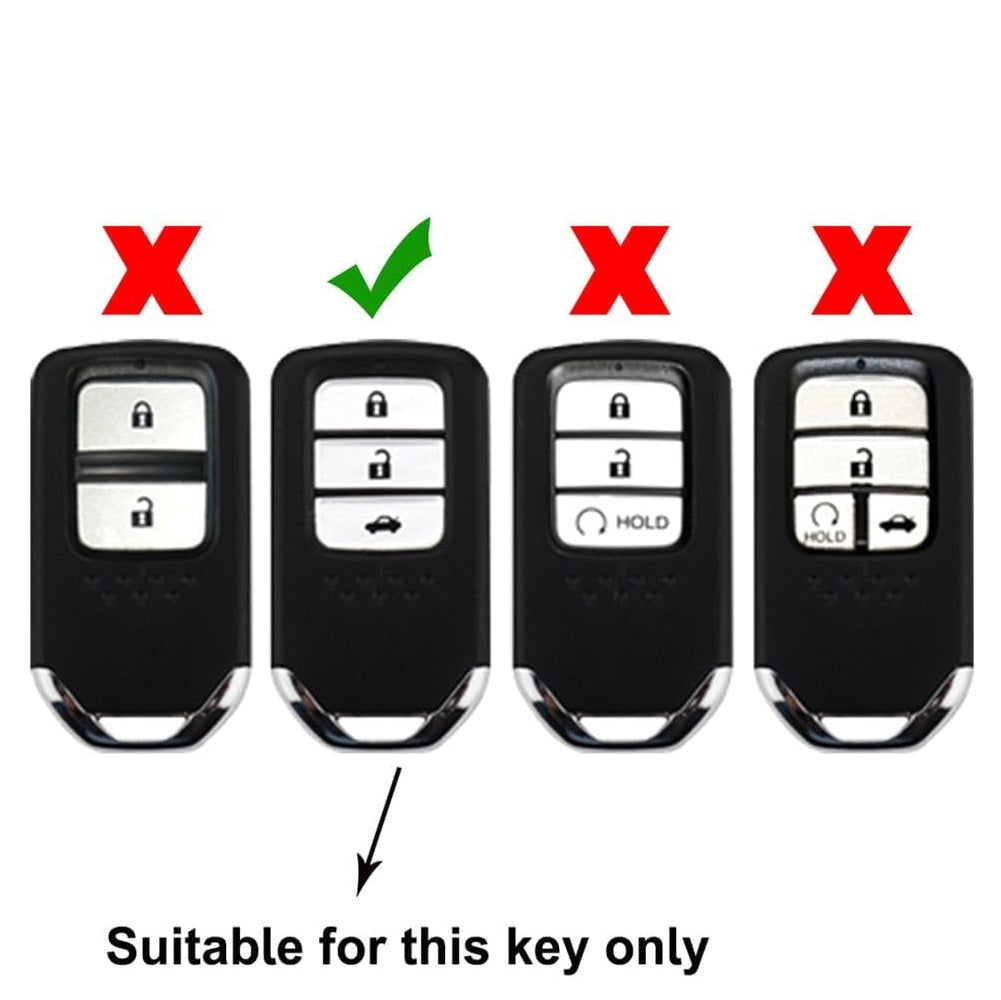 Honda Amaze | Accord | Jazz | Honda City | BR-V| CR-V | WR-V | Civic Smart Key (3 buttons) (Only for Key less entry)