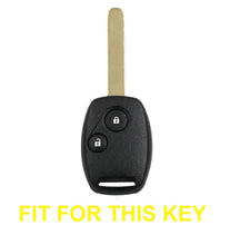 Load image into Gallery viewer, Metal Silicon Key case for Honda Old Amaze | Old Honda City I-VTEC | Jazz | Brio Flip Key