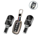 Folkswheel Combo | KIA Key Cover ( 4 Button ) | Seatbelt Extender ( 2 pcs)