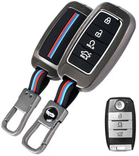 Load image into Gallery viewer, Folkswheel Combo | KIA Key Cover ( 4 Button ) | Seatbelt Extender ( 2 pcs)