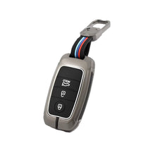 Load image into Gallery viewer, Metal Silicon Car Key case for KIA 3 Button Smart Key