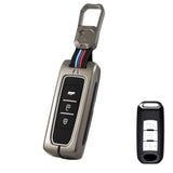 MG Car Key Cover Compatibility: Fit for MG Hector 3 Button Smart Key