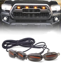 Load image into Gallery viewer, Universal 4 X 4 Daytime Running Light for Car Grill - All Car/Truck/SUV (Set of 4 Pcs)