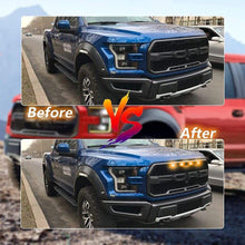 Load image into Gallery viewer, Universal 4 X 4 Daytime Running Light for Car Grill - All Car/Truck/SUV (Set of 4 Pcs)