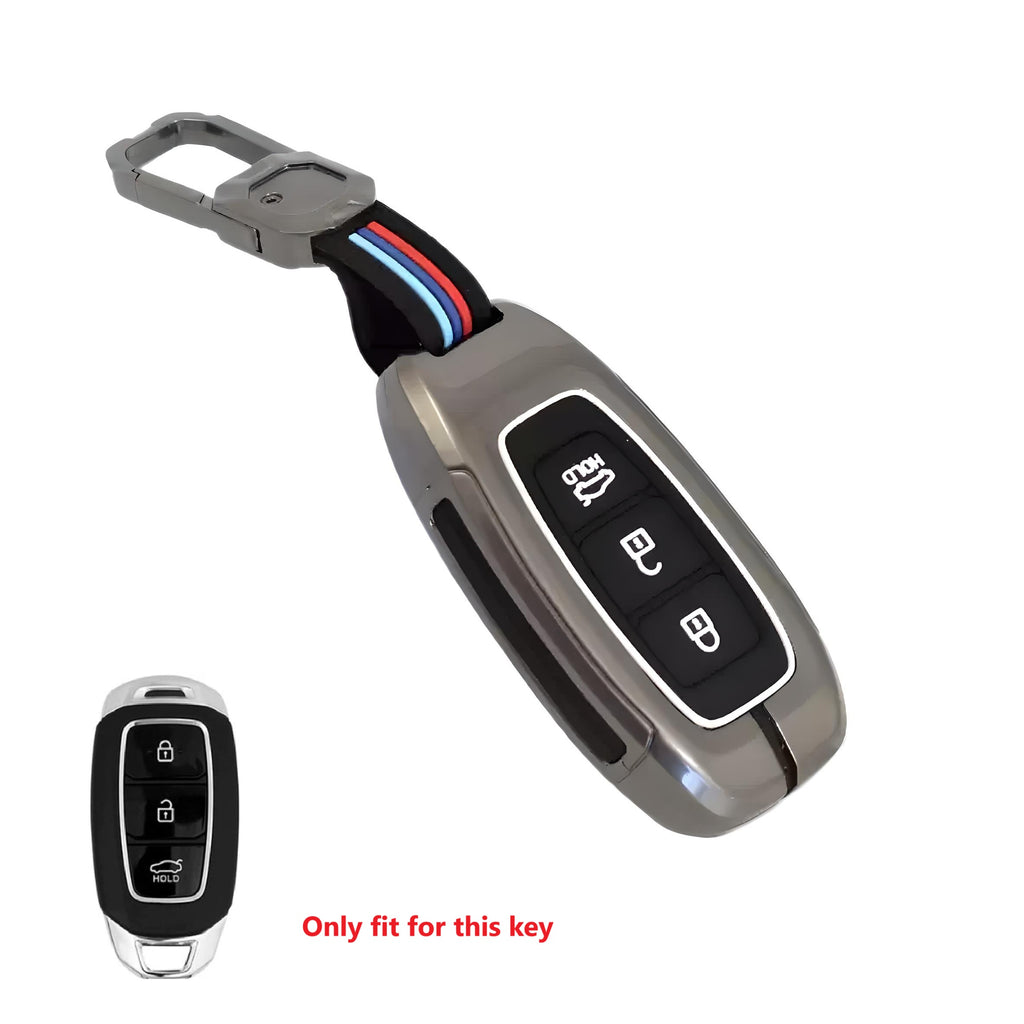 Folkswheel Hyundai Old Verna | Verna -2020 | New Verna | Kona Electric Smart Key (3 BUTTON)