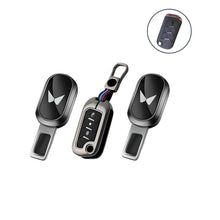 Load image into Gallery viewer, Folkswheel Combo | Mahindra Key Cover ( 3 Button ) | Seatbelt Extender ( 3 pcs)