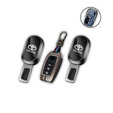 Folkswheel Combo | Toyota Key Cover ( 3 Button ) | Seatbelt Extender ( 2 pcs)