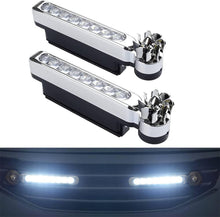 Load image into Gallery viewer, Waterproof 8 LED Wind Energy Powered Daytime Fog Light Lamp/Running Light (2 Pieces)