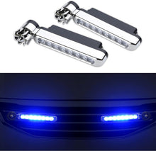 Load image into Gallery viewer, Waterproof 8 LED Wind Energy Powered Daytime Fog Light Lamp/Running Light (2 Pieces)