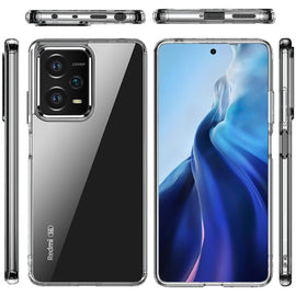 Redmi Note 12 Pro 5G / Poco X5 Pro 5G Back Cover Case | Hybrid - Crystal Clear